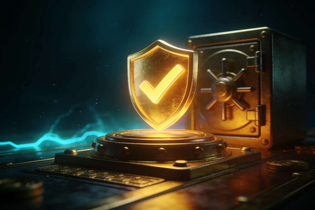 Secure login and ID verification shield for the WinZir account sign-in